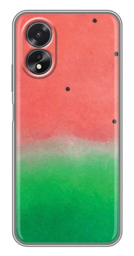 Чехол с картинкой "Дизайн арбуза" для Oppo A17