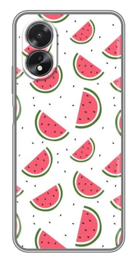 Чехол с принтом "Дольки арбуза" для Oppo A17