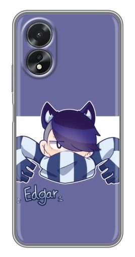Чехол с картинкой "Edgar Brawl Stars" для Oppo A17