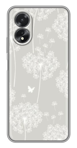 Чехол с принтом "Фон одуванчиков " для Oppo A17