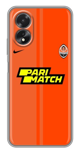 Чехол с принтом "Форма ФК Шахтер" для Oppo A17