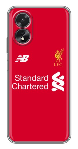 Чехол с принтом "Форма Liverpool" для Oppo A17