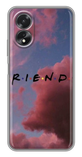 Чехол с печатью "Friends" для Oppo A17
