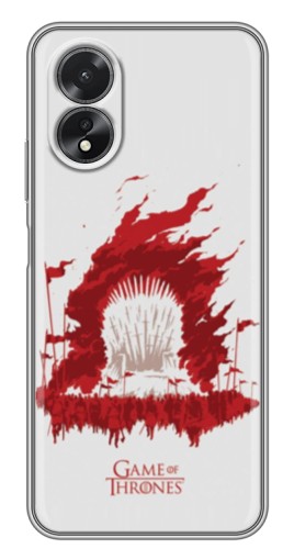 Силиконовый чехол с изображением "Game Of Thrones" для Oppo A17