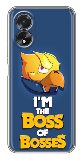 Чехол с принтом "Gold Boss" для Oppo A17