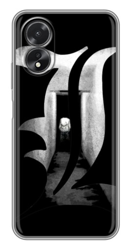 Чехол с картинкой "Инициали Лоулайта" для Oppo A17
