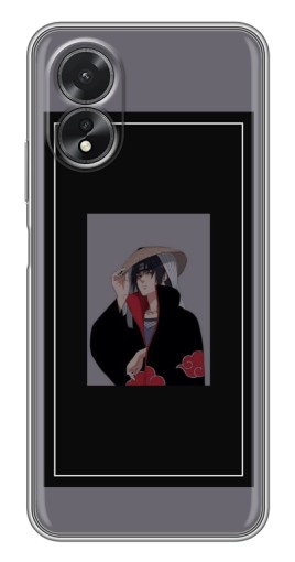 Силиконовый чехол с изображением "Итачи в рамке" для Oppo A17