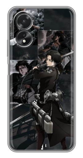 Чехол с картинкой "Капитан Аккерман" для Oppo A17