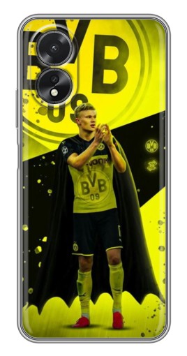 Силиконовый чехол с изображением "Холанд Кажан" для Oppo A17