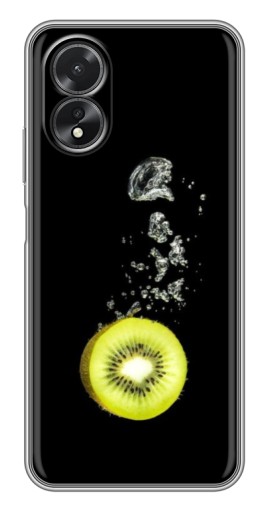 Чехол с принтом "Киви на черном" для Oppo A17