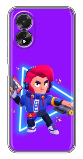 Чехол с печатью "Кольт в наушниках" для Oppo A17