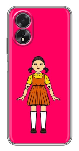 Чехол с принтом "Кукла" для Oppo A17