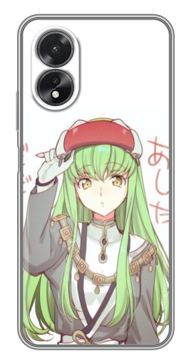 Чехол с принтом "Курису" для Oppo A17