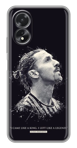 Силиконовый чехол с изображением "Легенда Ибрагимович" для Oppo A17