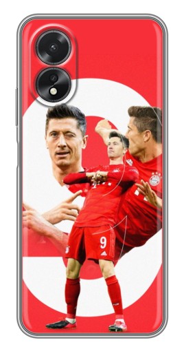 Силиконовый чехол с изображением "Левандовски" для Oppo A17
