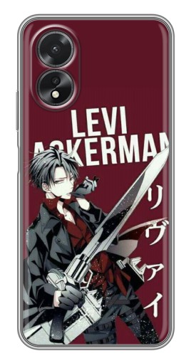 Чехол с картинкой "levi Ackerman" для Oppo A17