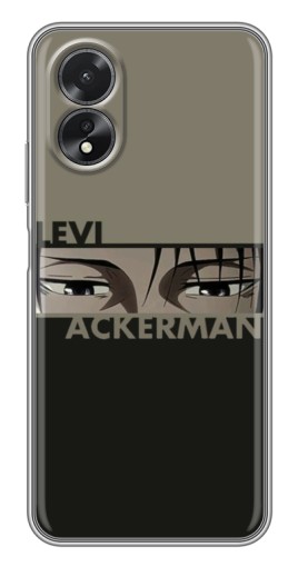 Чехол с картинкой "Levi Anime" для Oppo A17