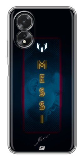 Чехол с картинкой "Логотип Месси" для Oppo A17
