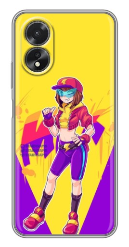 Чехол с принтом "Макс Бравл Старс" для Oppo A17