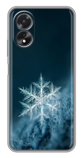 Чехол с печатью "Маленькая снежинка" для Oppo A17
