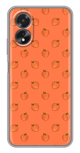 Чехол с картинкой "Маленькие персики" для Oppo A17