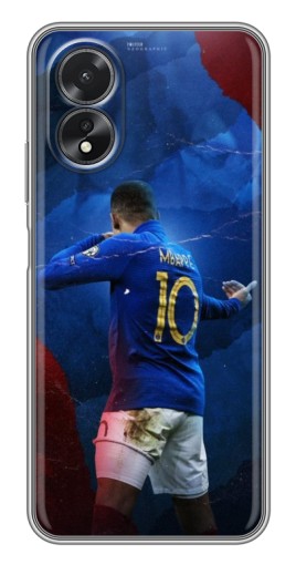 Чехол с принтом "Мбаппе в Франции" для Oppo A17