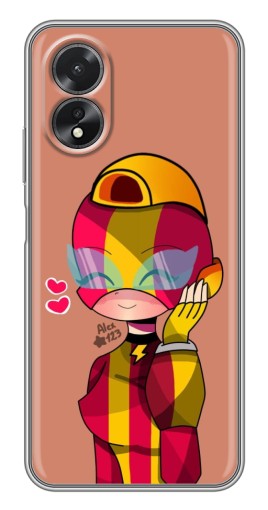 Чехол с печатью "Милая MAX" для Oppo A17