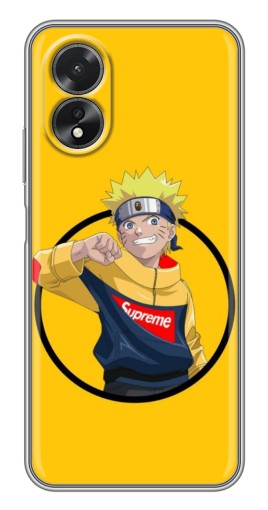 Чехол с печатью "Наруто Supreme" для Oppo A17