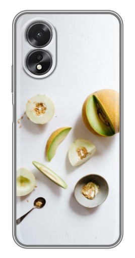 Чехол с принтом "Обед из дынь" для Oppo A17