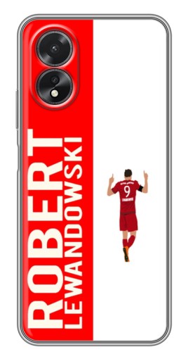 Чехол с принтом "Поляк Левандовски" для Oppo A17