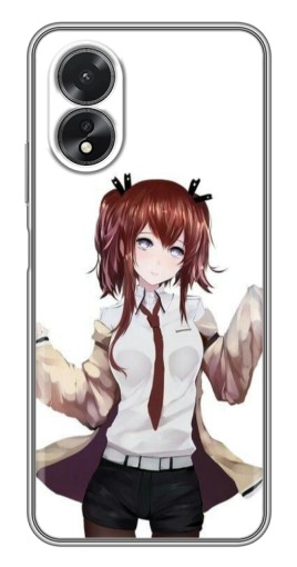 Силиконовый чехол с изображением "Радостная Курису" для Oppo A17
