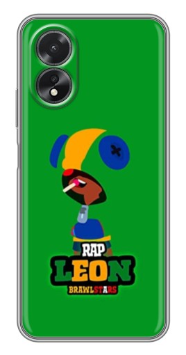 Чехол с картинкой "RAP Leon" для Oppo A17