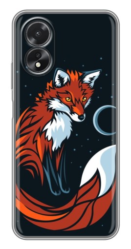 Чехол с принтом "Рыжая лиса" для Oppo A17