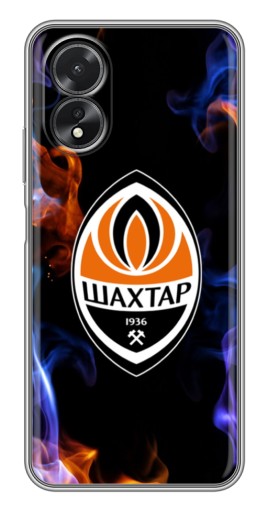 Чехол с печатью "Шахтер в огне" для Oppo A17