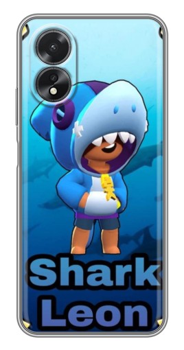 Чехол с принтом "Shark Leon" для Oppo A17
