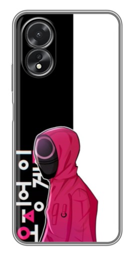 Силиконовый чехол с изображением "Солдат нолик" для Oppo A17