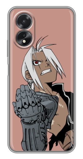 Чехол с картинкой "Стальной алхимик" для Oppo A17