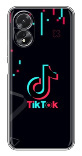 Чехол с принтом "Стиль TikTok" для Oppo A17