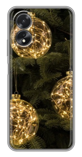 Чехол с печатью "Светящиеся игрушки" для Oppo A17