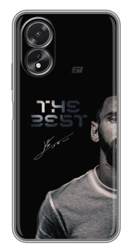 Чехол с печатью "The Best Messi" для Oppo A17