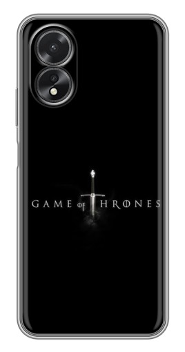Чехол с картинкой "Вилирийский меч" для Oppo A17