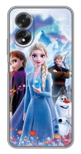 Чехол с картинкой "Все герои " для Oppo A17