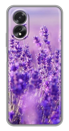 Чехол с принтом "Яркая лаванда" для Oppo A17