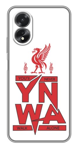 Чехол с принтом "YNWA" для Oppo A17