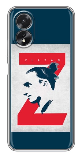 Чехол с картинкой "Zlatan" для Oppo A17