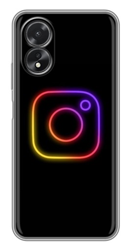 Чехол с принтом "Значок Инсты" для Oppo A17