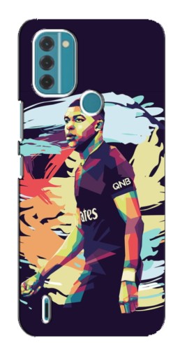 Чехол с картинкой "ART Mbappe" для Nokia C31