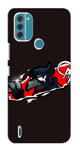 Чехол с печатью "Ассасин Ворон" для Nokia C31