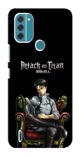 Чехол с принтом "Атака на Титанов" для Nokia C31