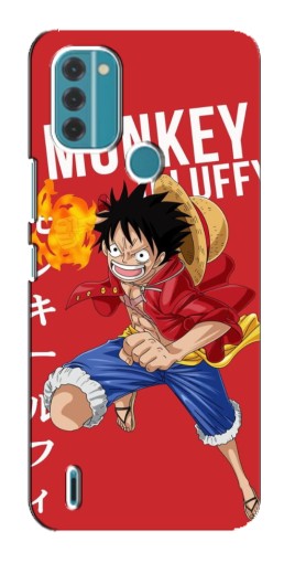 Силиконовый чехол с изображением "Атакующий D Luffy" для Nokia C31